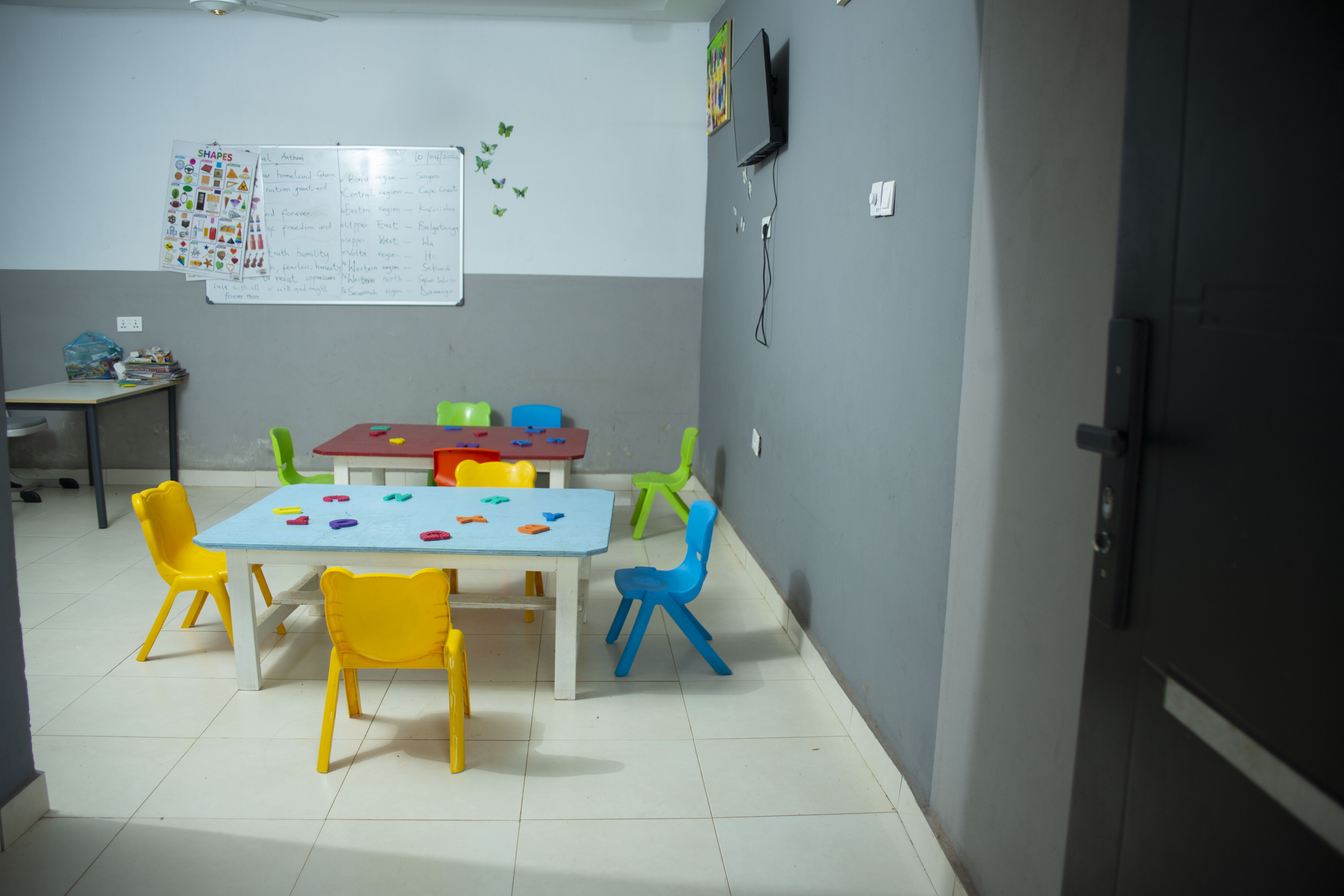 Sample seating arrangement